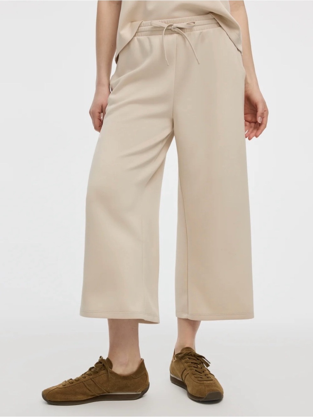 Cropped Wide-Leg Pants - HYLUX Hyba NWTs Size Medium - Picture 3 of 11